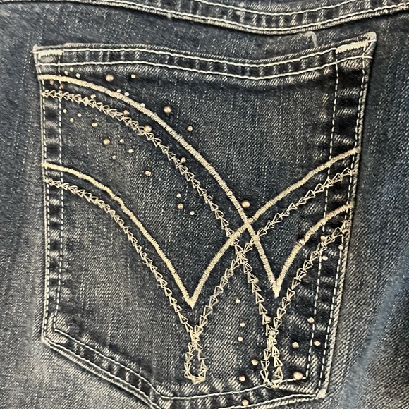 Wrangler Women's Dark Blue Boot Cut Q-Baby Jeans Size 20/34 - Picture 7 of 8